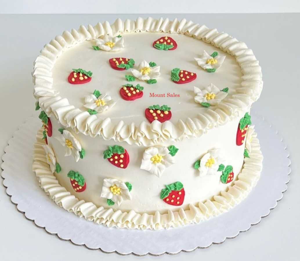 Premium RED N White Velvet Cake